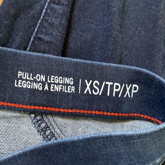 Tommy Hilfiger pull on denim legging. Xs. - Picture 4 of 4